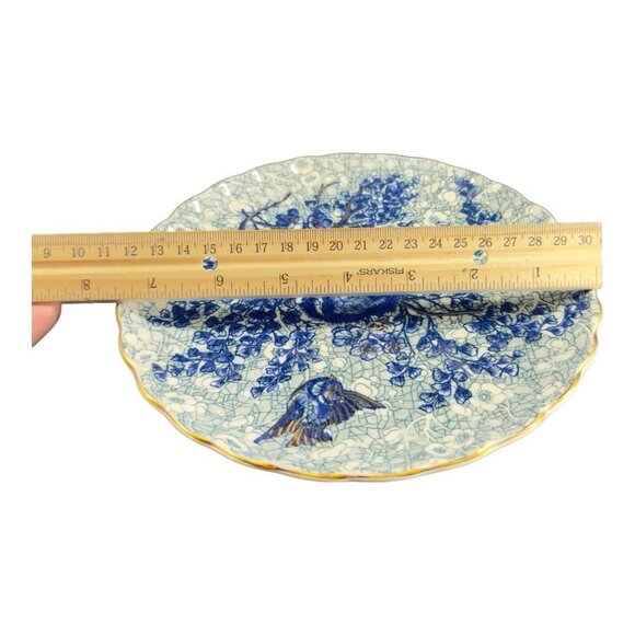 Circa 1880s Hand Painted Farmhouse Decor Country Cottage Plate Dish Set 2 VTG - Picture 7 of 11